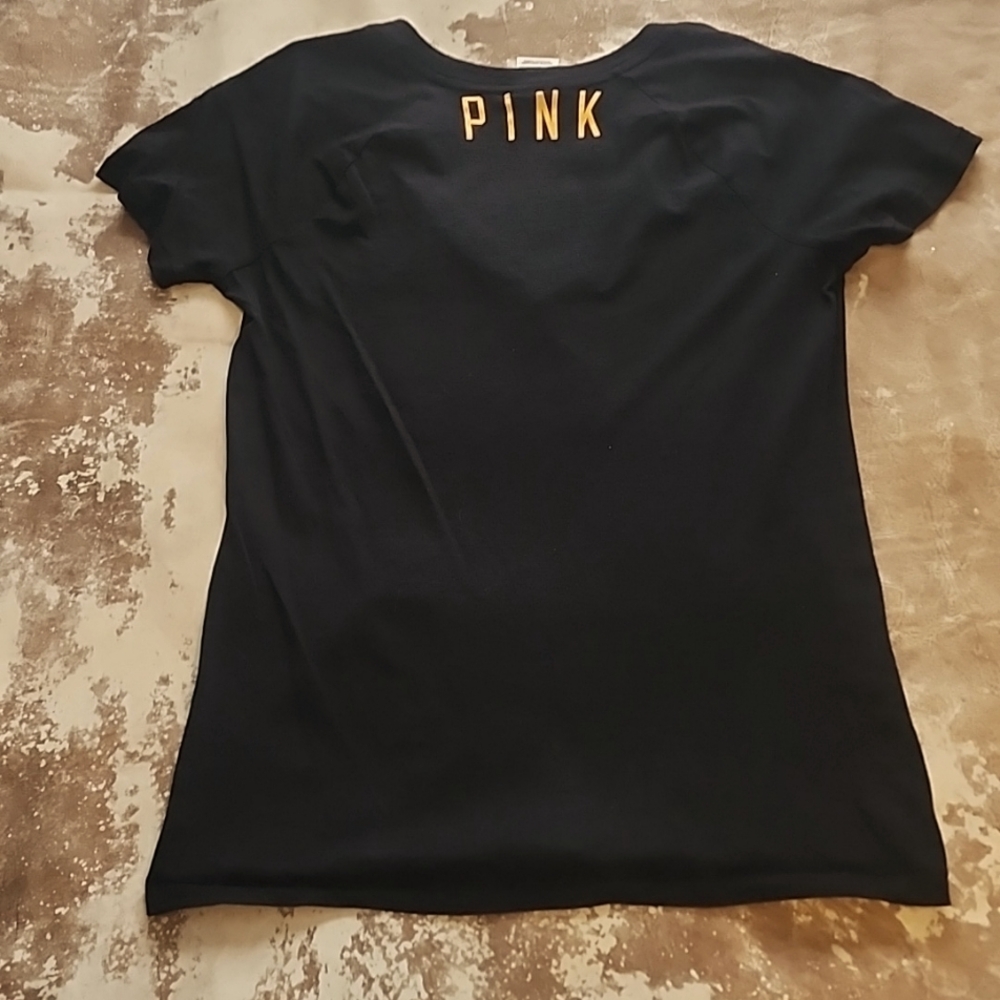 Pink VS with 5th and Ocean. ARMY bling t-shirt. Size: L - Picture 5 of 6
